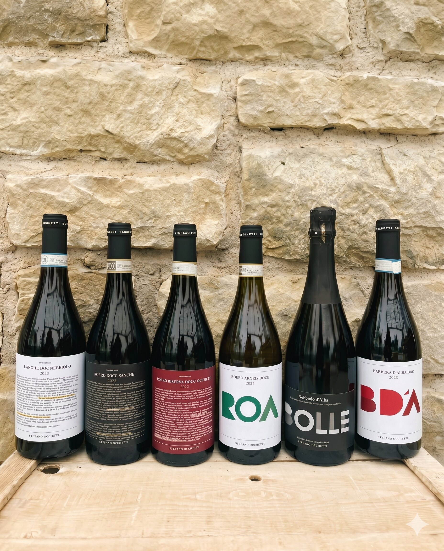 The six bottles of the SO Garage Box 2026